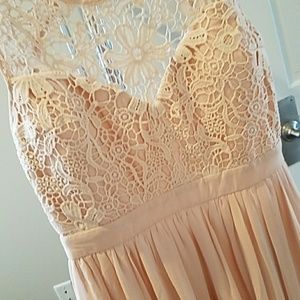 Blush Bridesmaids dress